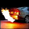 Flaming Exhaust