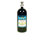 Click for a larger image 10lb "Wet Black" Hi-Flo Bottle